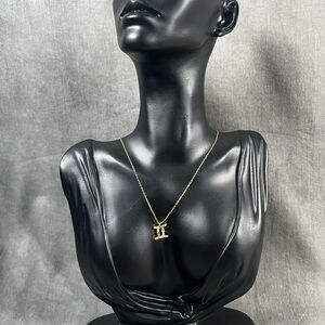 Gemini Zodiac Pendant Necklace